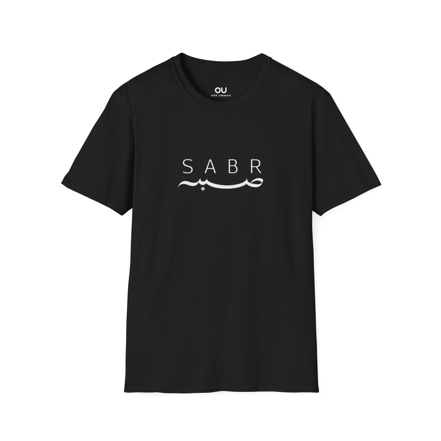 Unisex Softstyle T-Shirt - Inspirational 'SABR' Design - One Ummah Collection