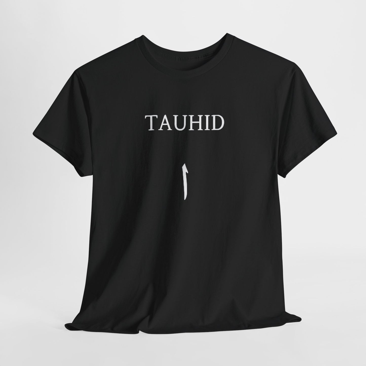 Men's & Women's Heavy Cotton Tee - 'TAUHID' and 'ONE UMMAH' Shirt - Embrace Unity & Faith