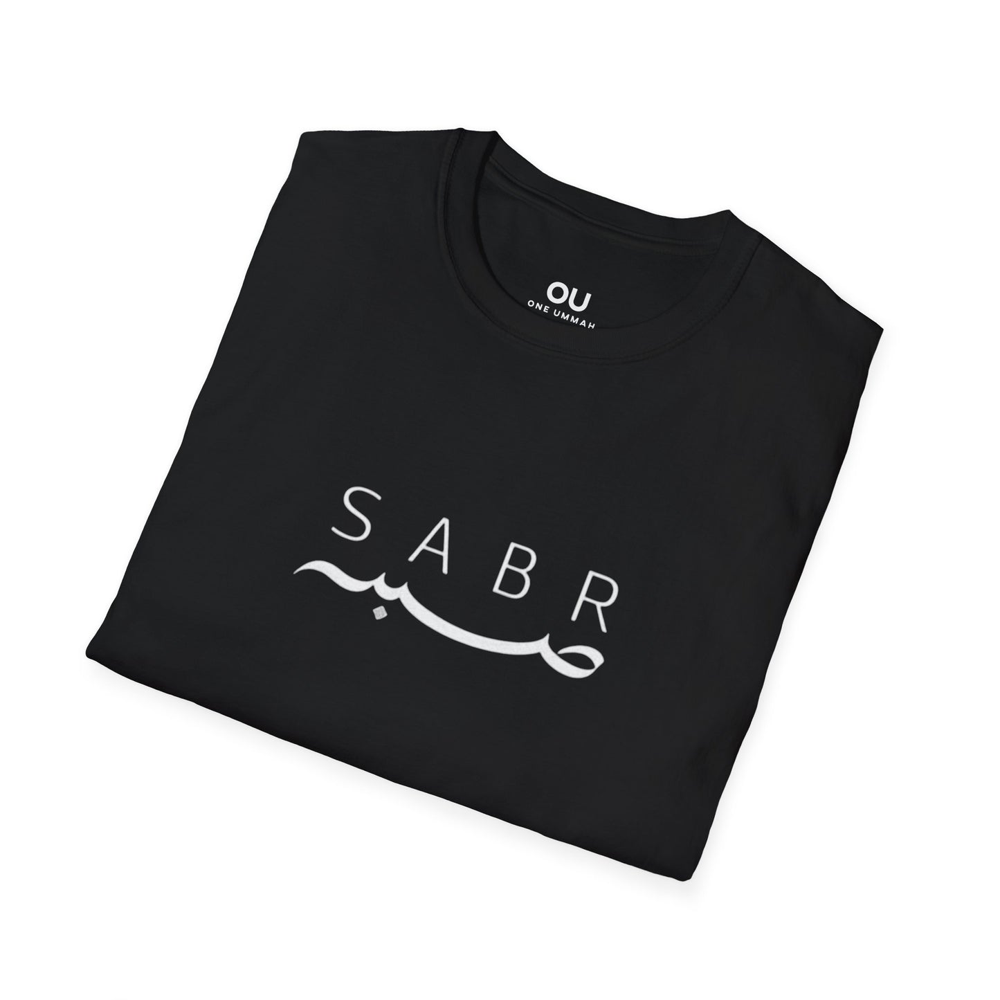 Unisex Softstyle T-Shirt - Inspirational 'SABR' Design - One Ummah Collection