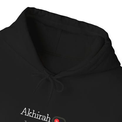 Akhirah ON, World OFF Unisex Heavy Blend™ Hooded Sweatshirt