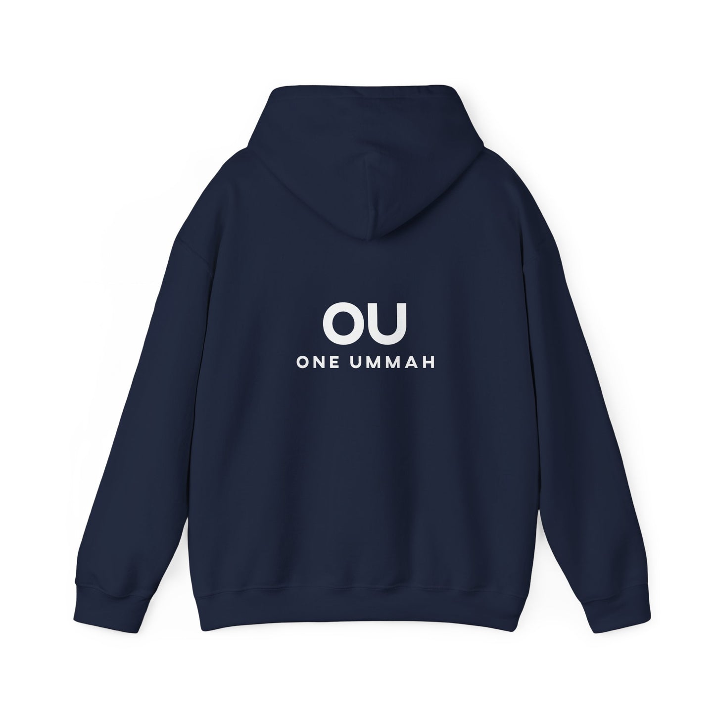 Akhirah ON, World OFF Unisex Heavy Blend™ Hooded Sweatshirt